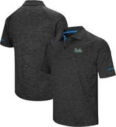 COLOSSEUM Men's Colosseum Black UCLA Bruins Big & Tall Down Swing Polo