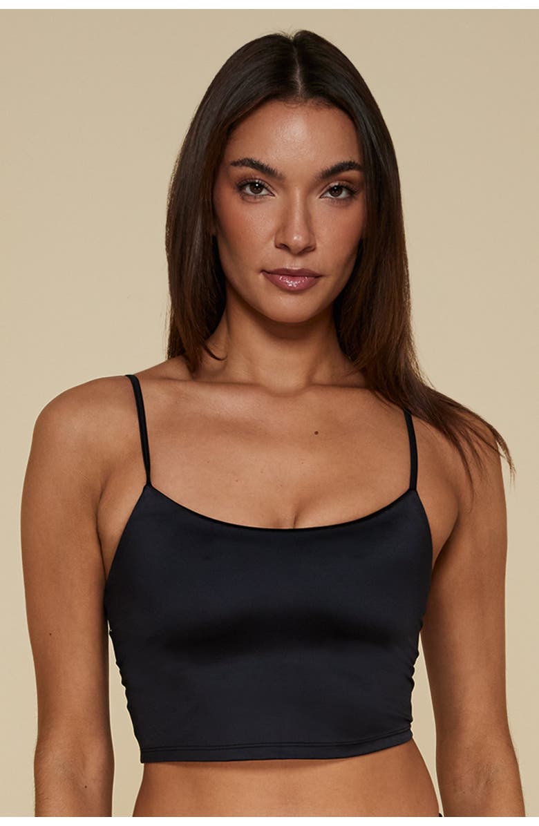 B Swim Harbor Crop Bikini Swimsuit Top, Alternate, color, 