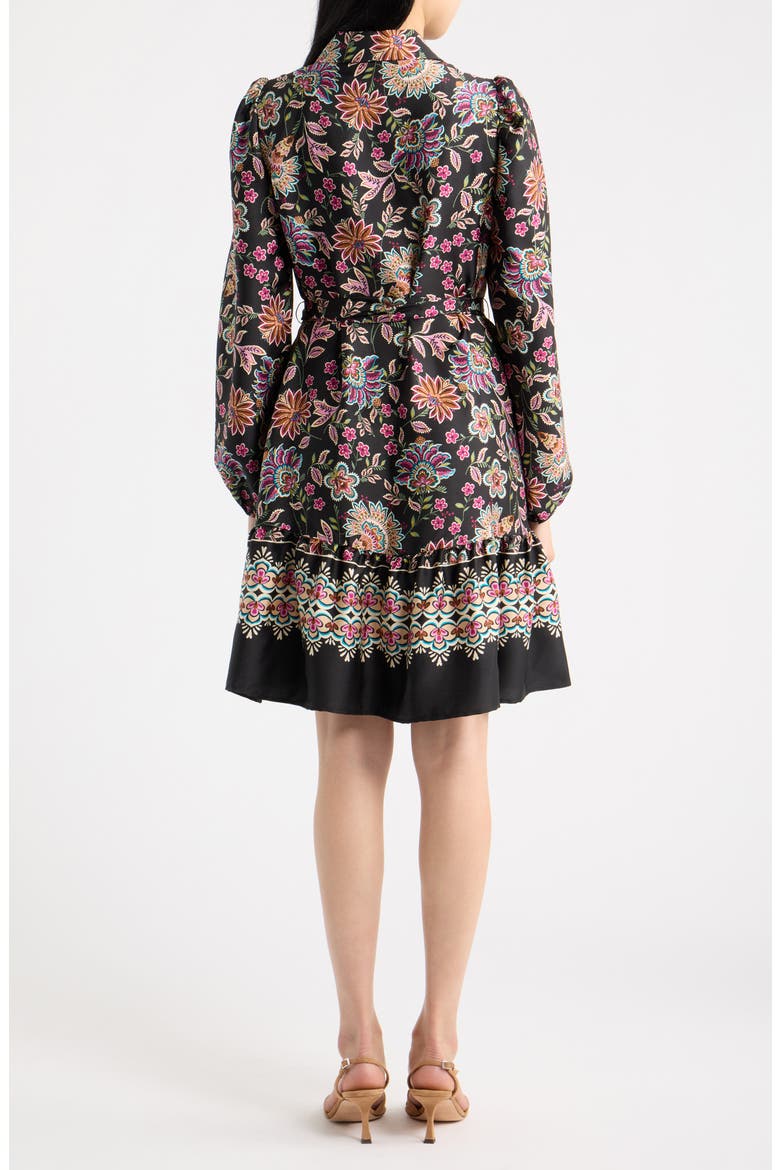 Tiered Shirtdress, Alternate, color, ANNE BLACK MULTI