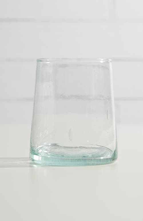 Verve Culture Moroccan Cone Glass Small In Clear
