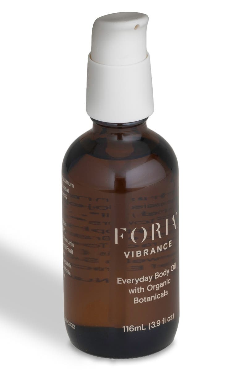 FORIA Everyday Body Oil with Organic Botanicals, Alternate, color, 
