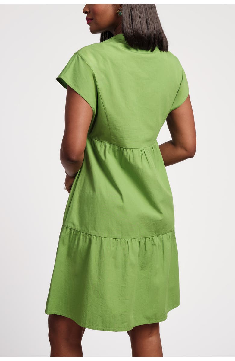Frances Valentine Breezy Mini Dress, Alternate, color, Green