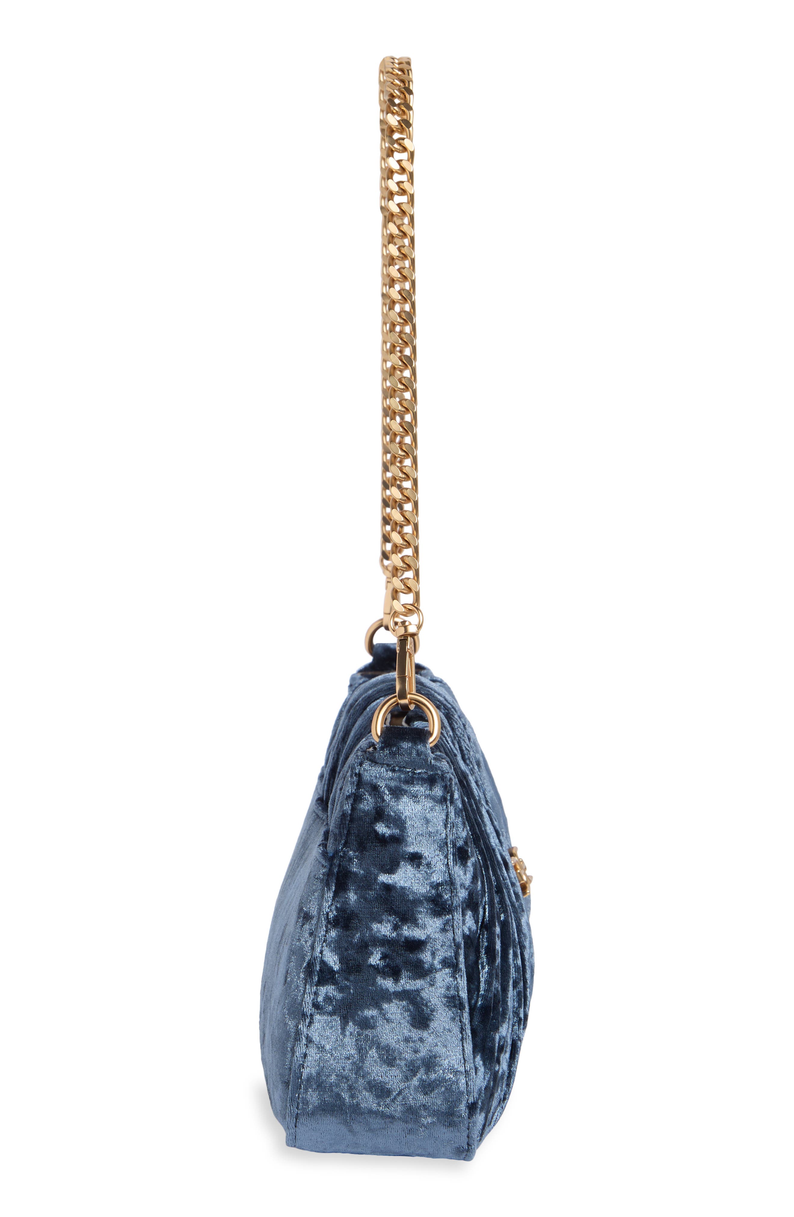 Sam Edelman Ellie Pleated Clutch, Alternate, color, Navy