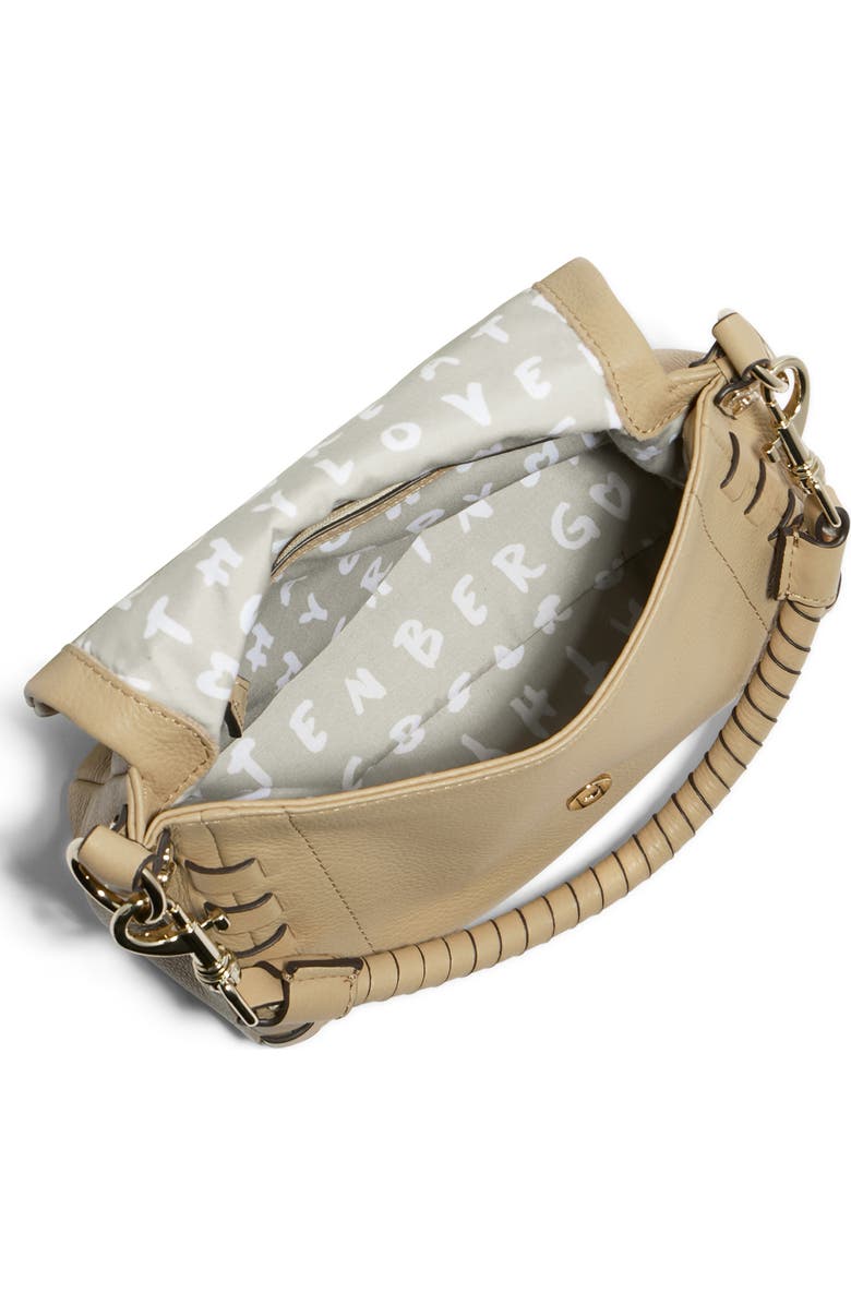 AIMEE Mini Zen Leather Crossbody Bag, Alternate, color, Camel