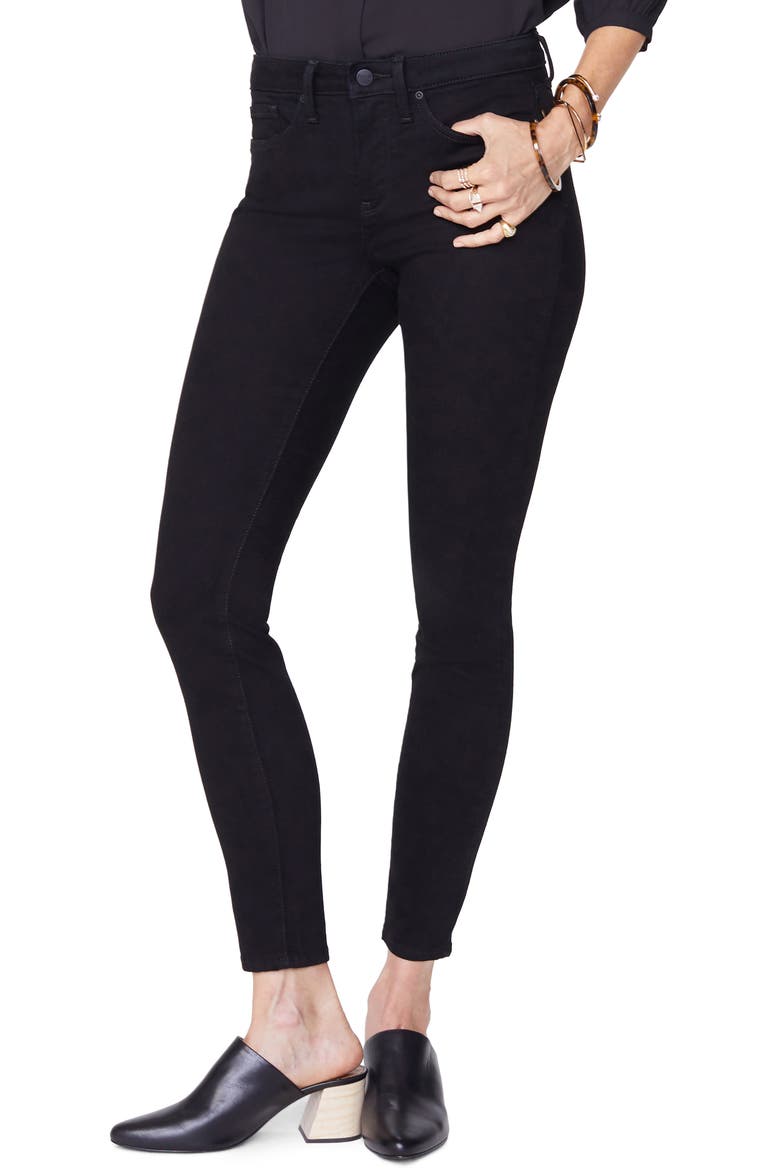Ami Skinny Jeans, Main, color, BLACK