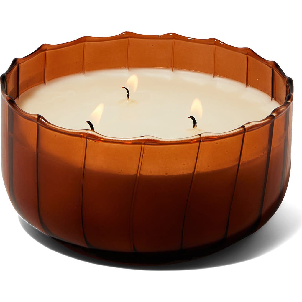 Paddywax 3-wick Candle In Orange