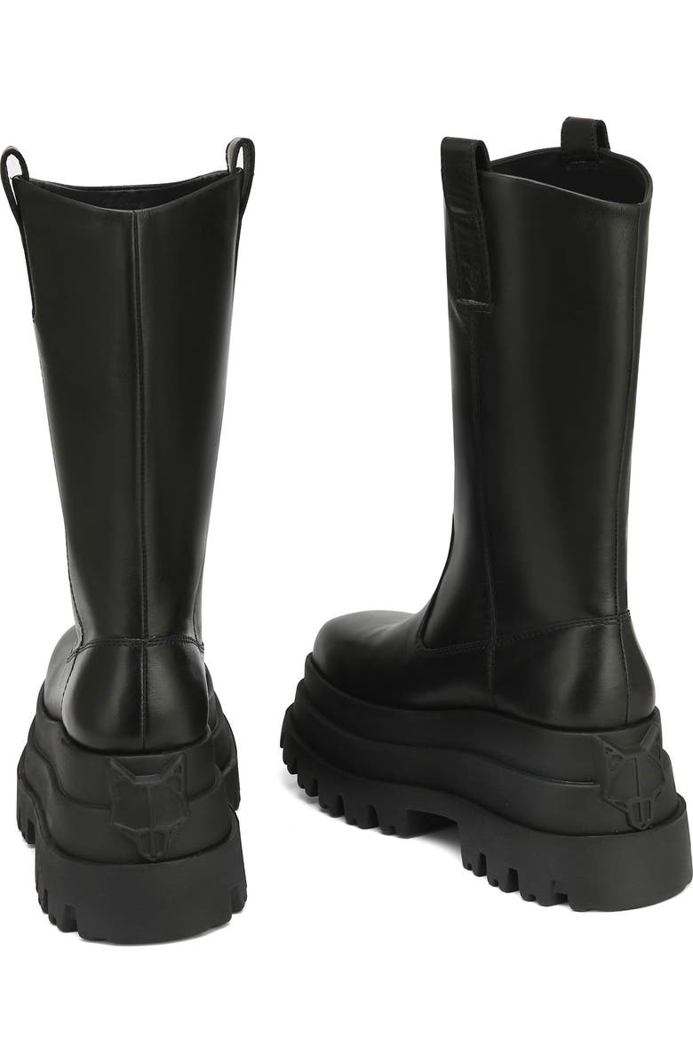 Naked Wolfe Serious Black Platform Boot, Alternate, color,