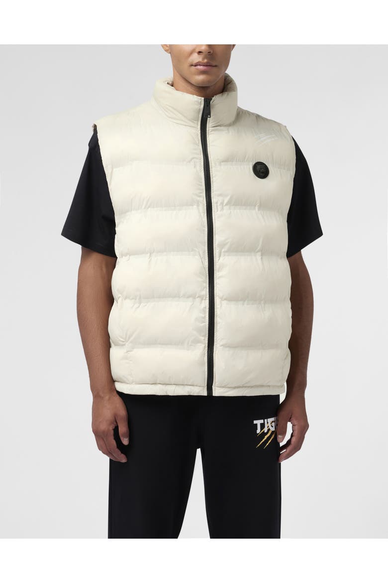 Reversible Lightweight Padded Vest Scratch Men, Main, color, grey