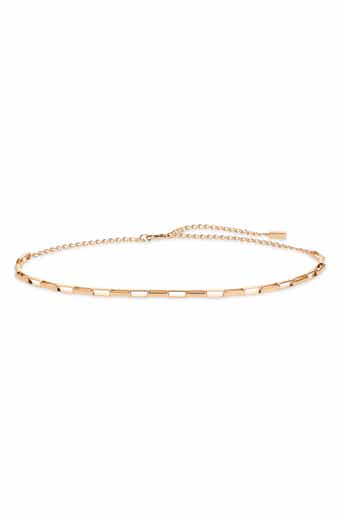 Square Link Chain Belt
