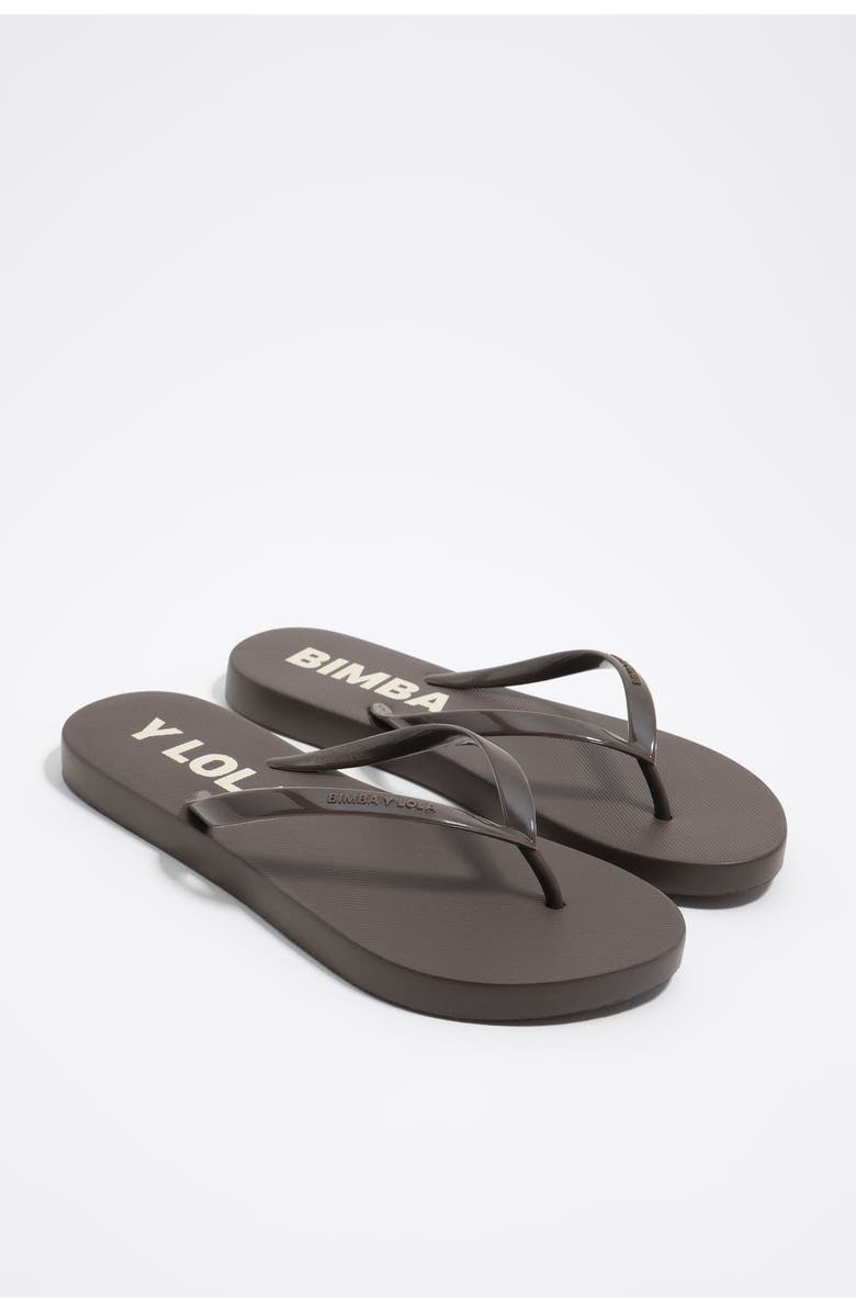 Bimba y Lola Flip-Flop, Alternate, color, Chocolate