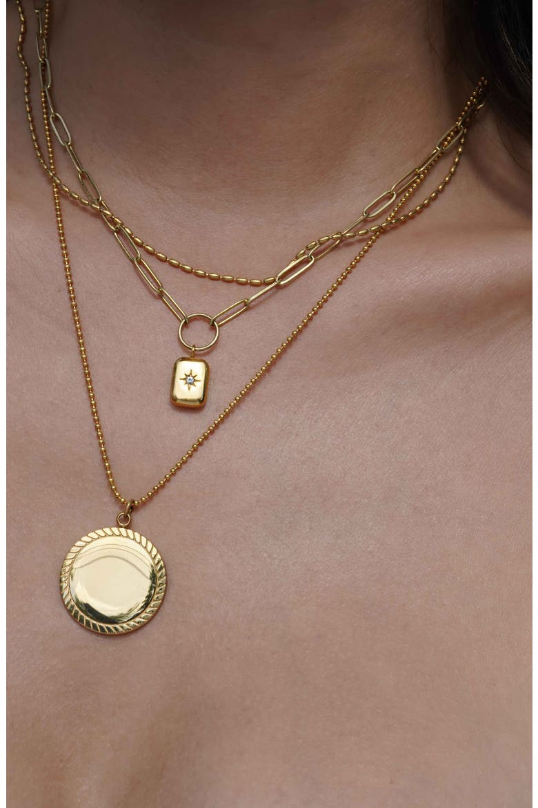 Larisa Pendant Necklace, Alternate, color, GOLD