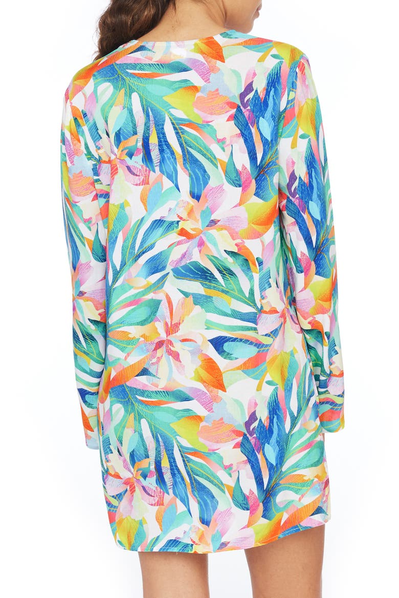 Wild Tropic Cover-Up Tunic, Alternate, color, MULTI