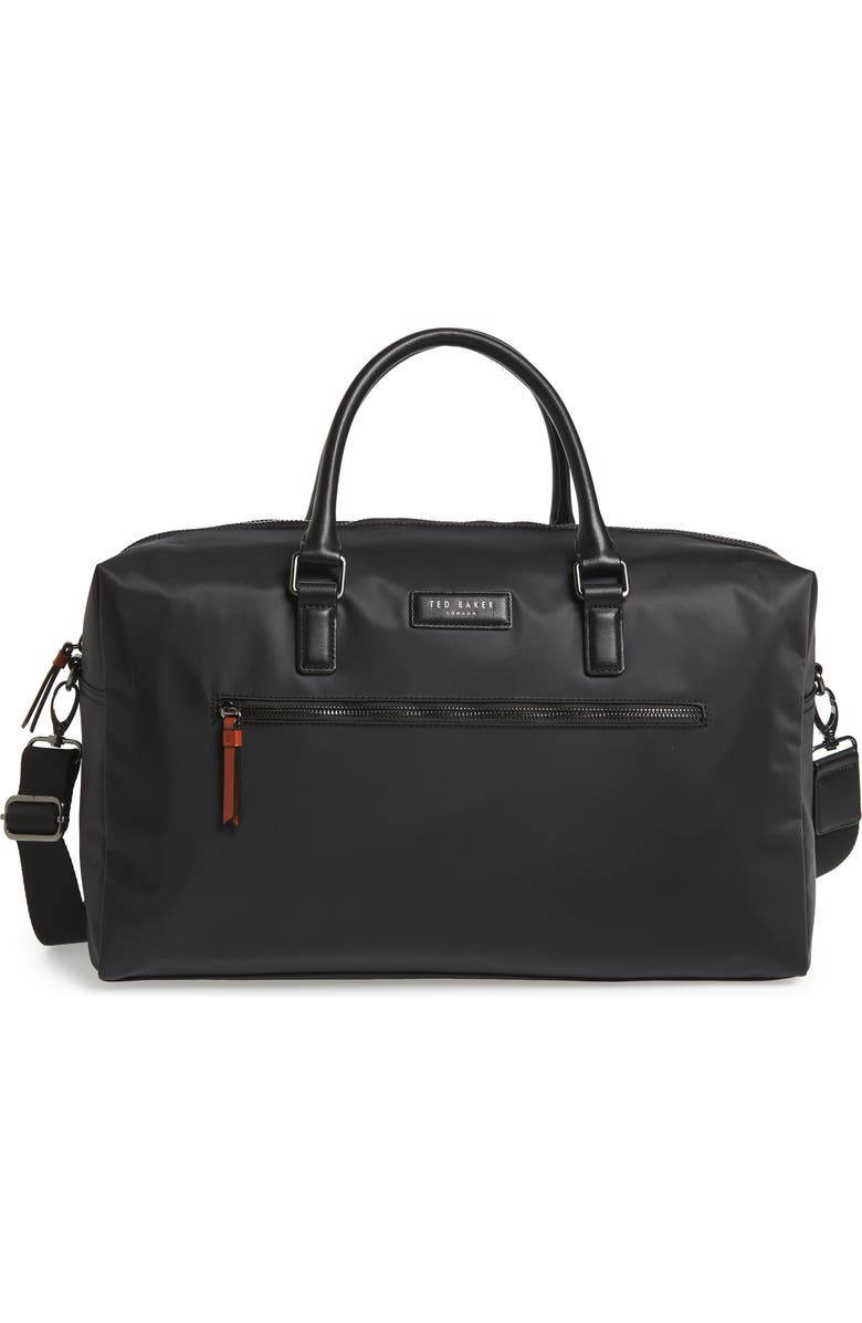 Ted Baker London Nylon Duffle Bag, Main, color,