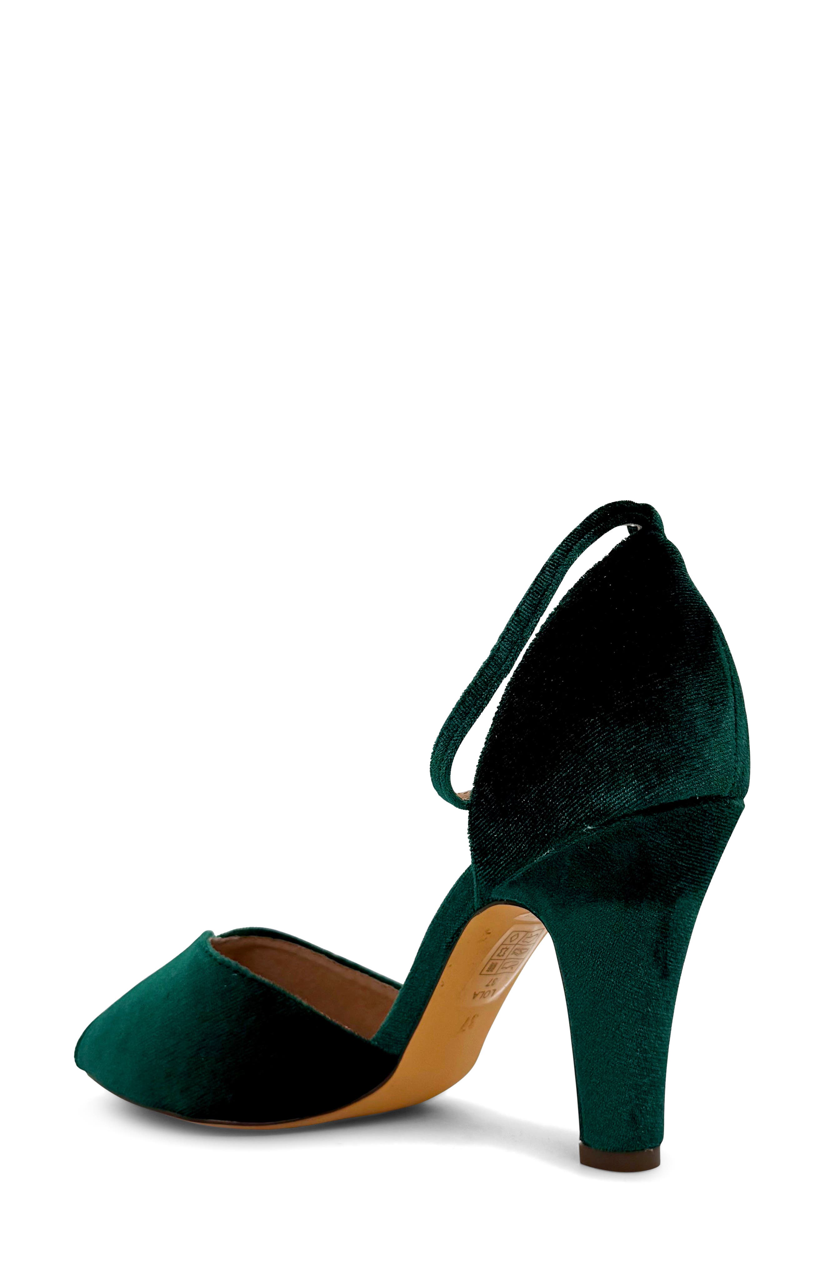 Lola Sandal, Alternate, color, GREEN
