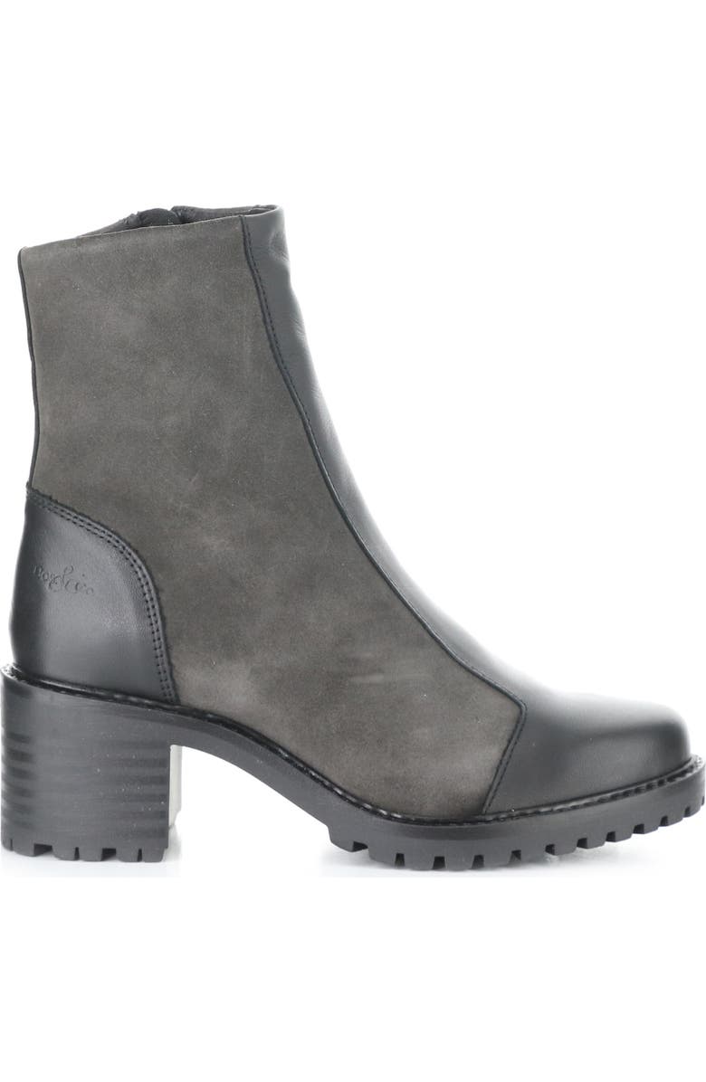 Bos. & Co. Ingrid Waterproof Bootie, Alternate, color, Black/ Anthracite