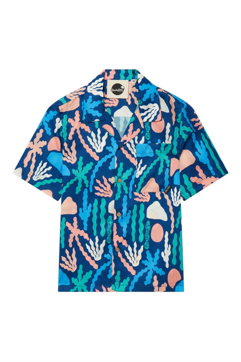 Kids' Palm Springs Button Up Shirt, Main, color, MULTI