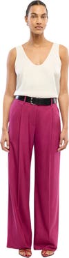 Another Tomorrow Relaxed Wide Leg Pant
