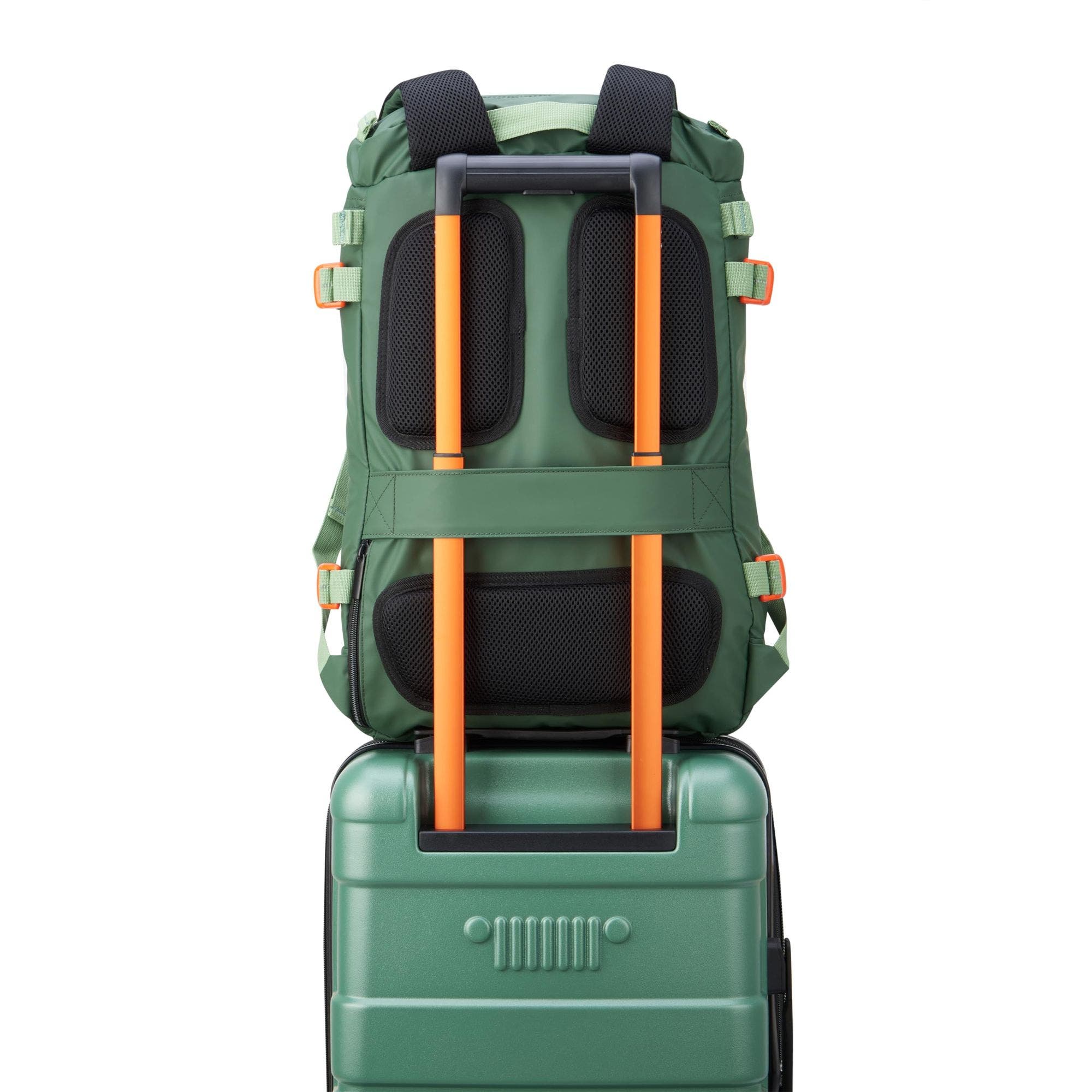 Js013c  15.6" Laptop Cylindrical Backpack, Alternate, color, Green