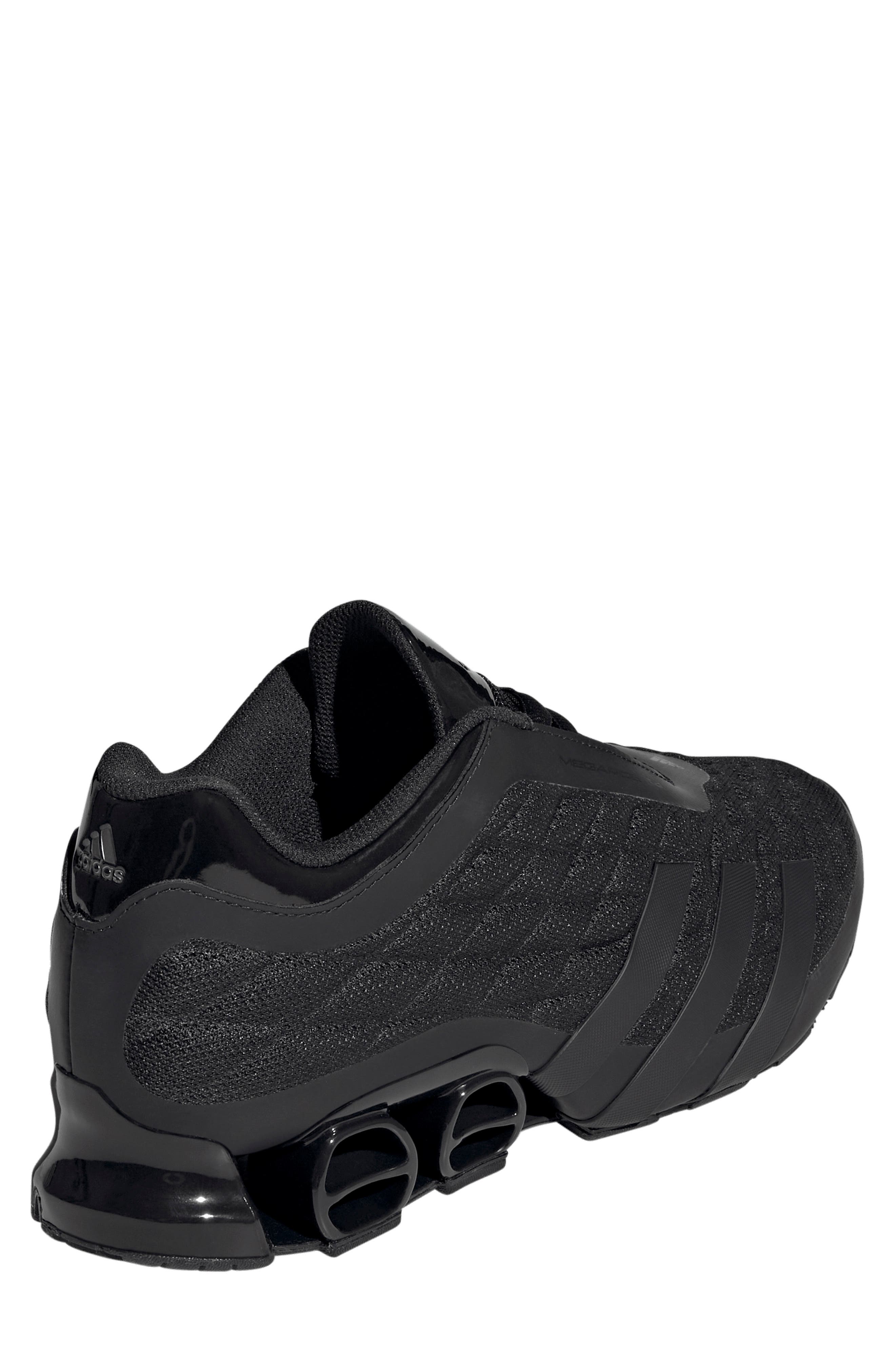 adidas Gender Inclusive Megaride S4 Sneaker, Alternate, color, Black/ Black/ Iron Met