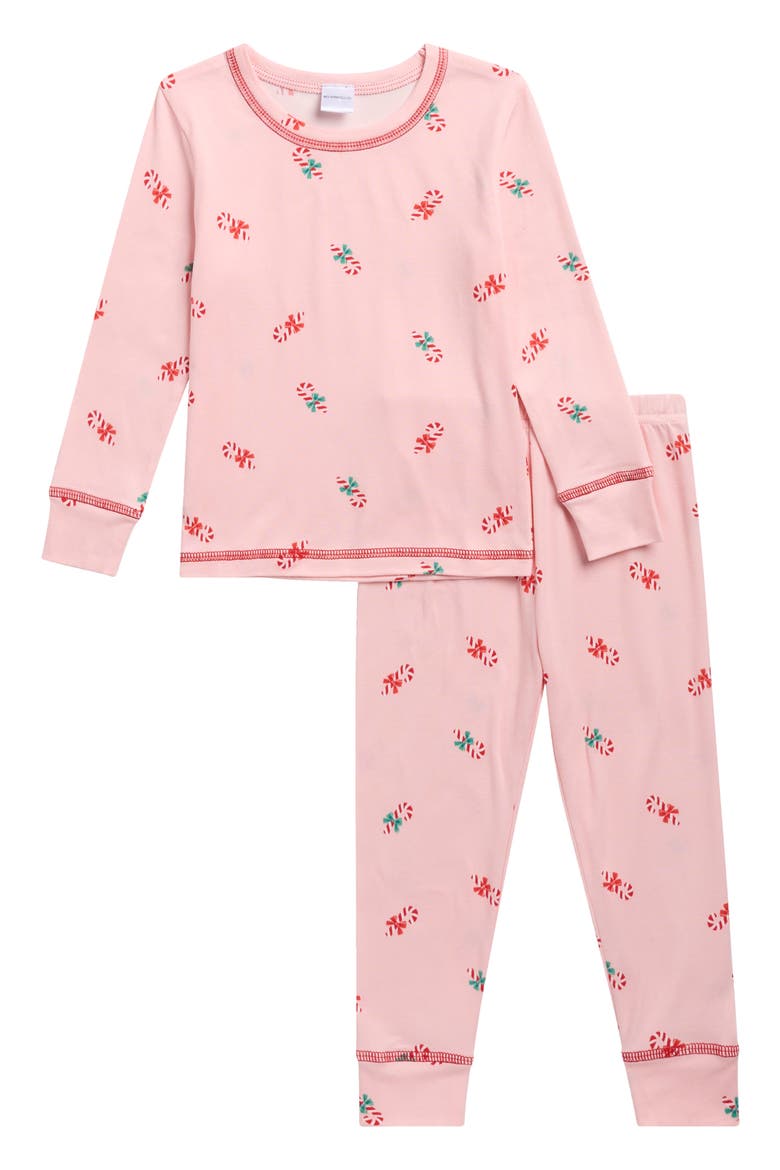 Kids' Tight Fit Pajamas, Main, color, PEPPERMINT BLISS