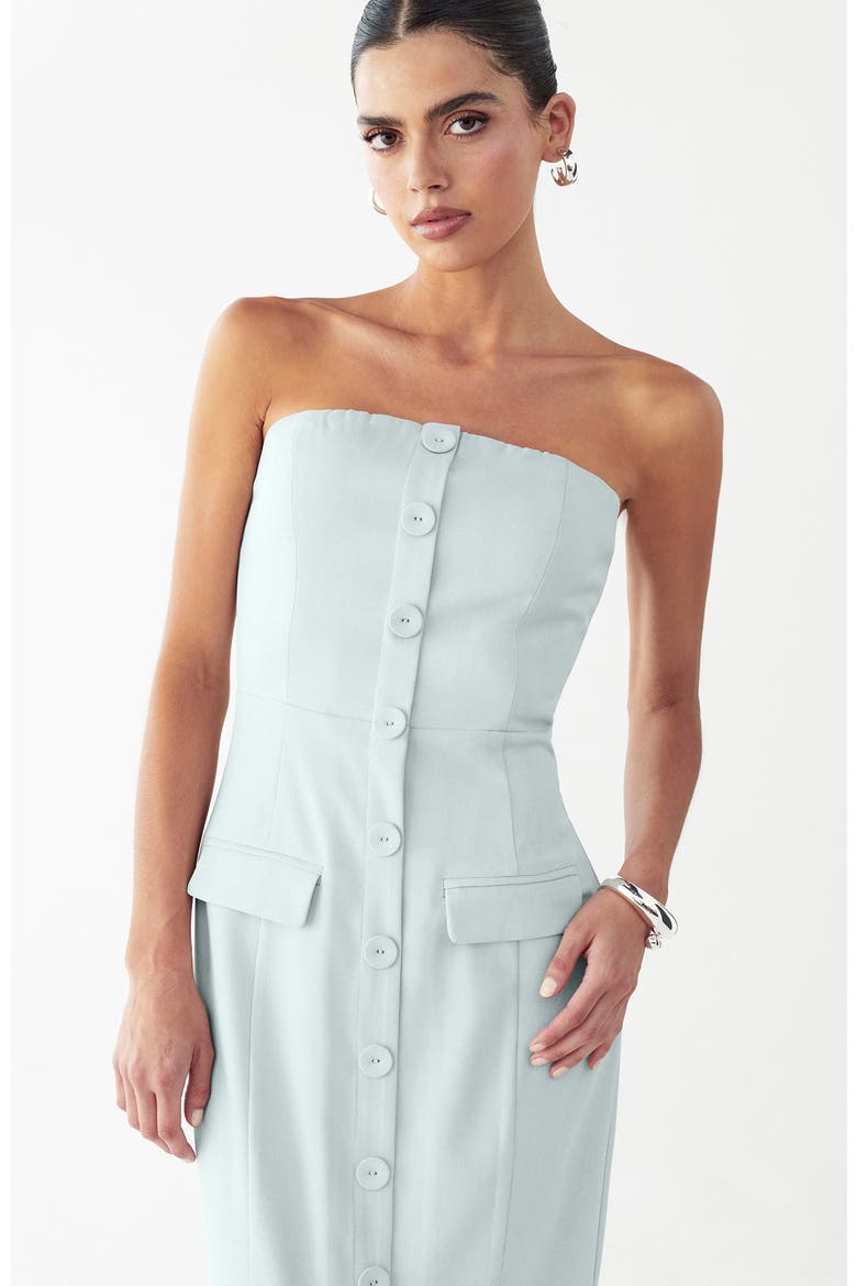 Vale Midi Dress, Alternate, color, Sky Blue