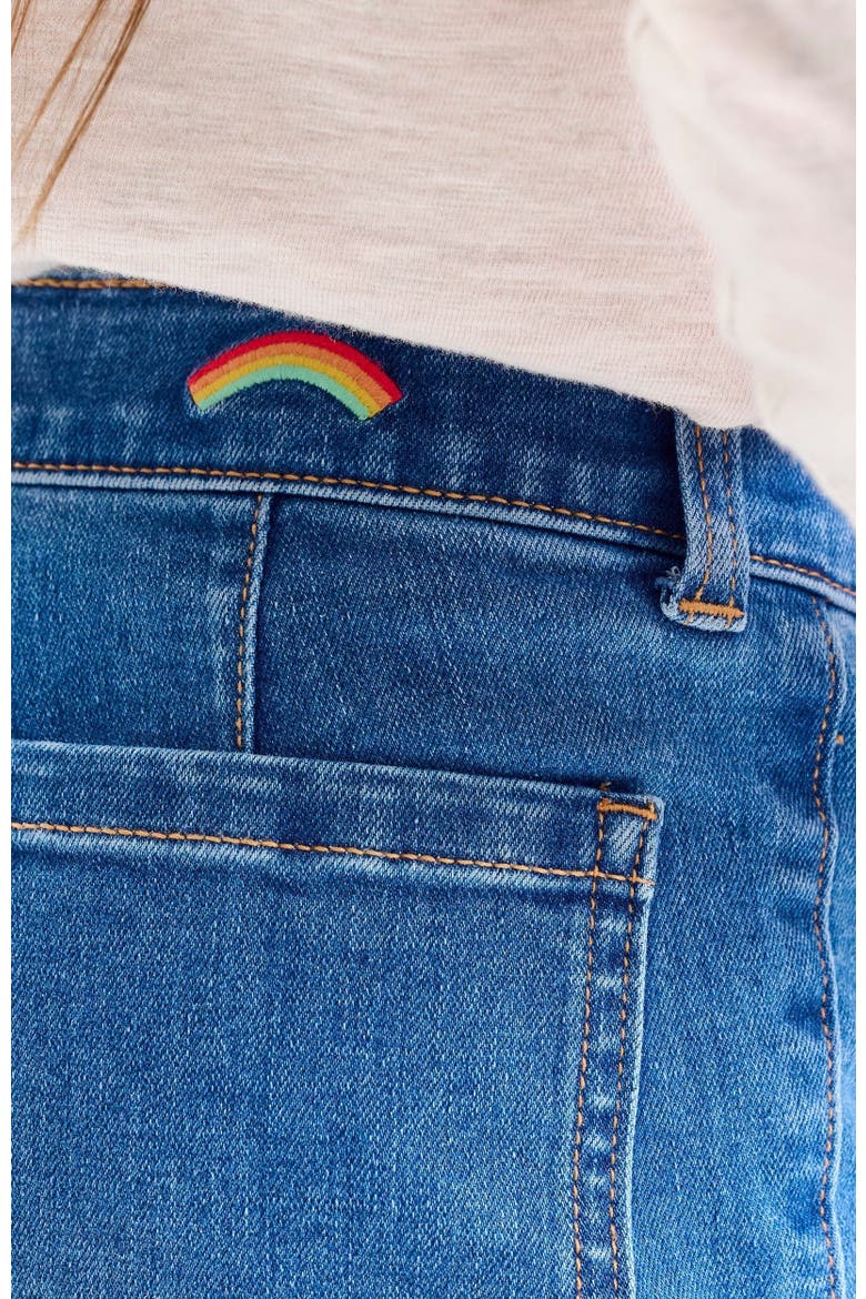 Kids Patch Pocket Jean, Alternate, color, Classic Wash