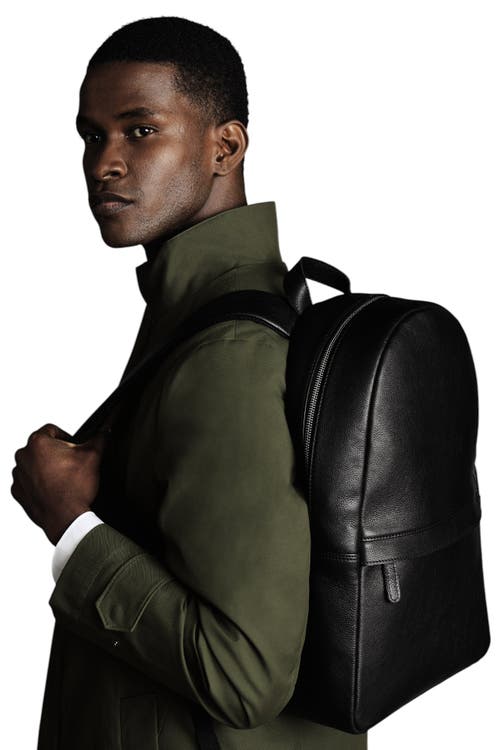 Charles Tyrwhitt Leather Backpack