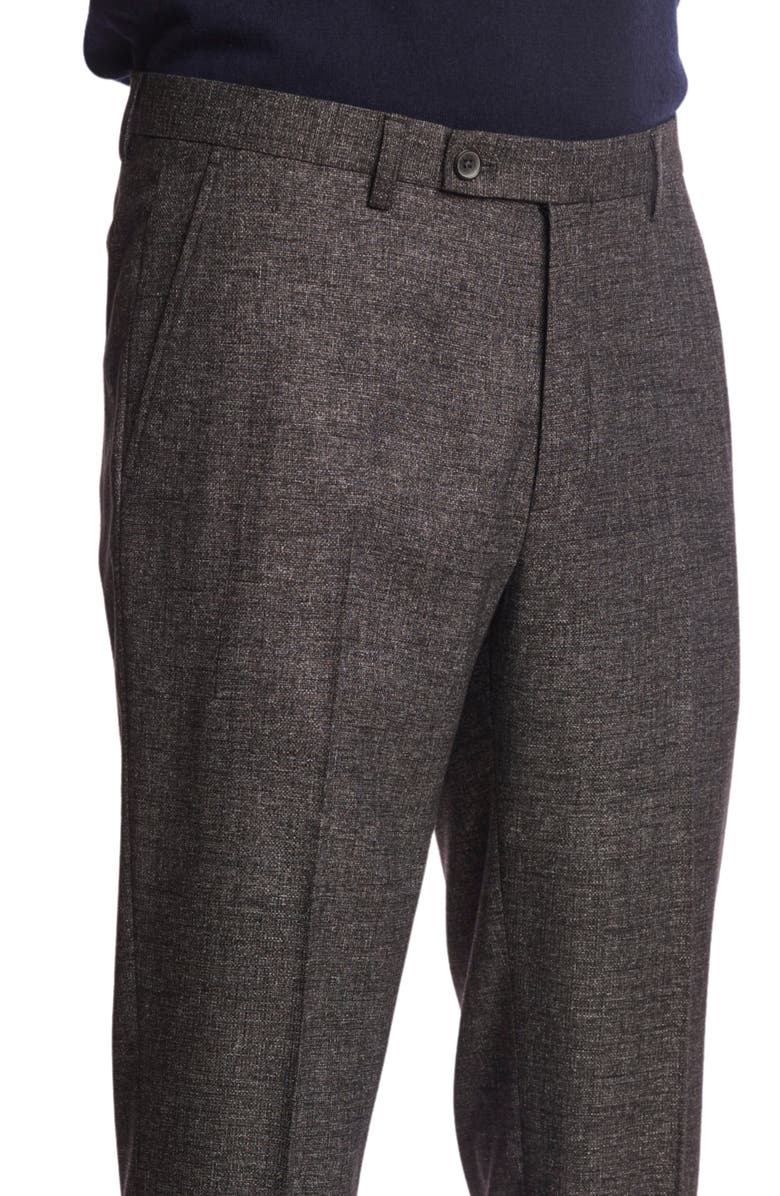 PAISLEY & GRAY Slim Fit Downing Dress Pants, Alternate, color, Charcoal