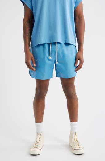 Elwood Olympic Embroidered Logo Nylon Shorts