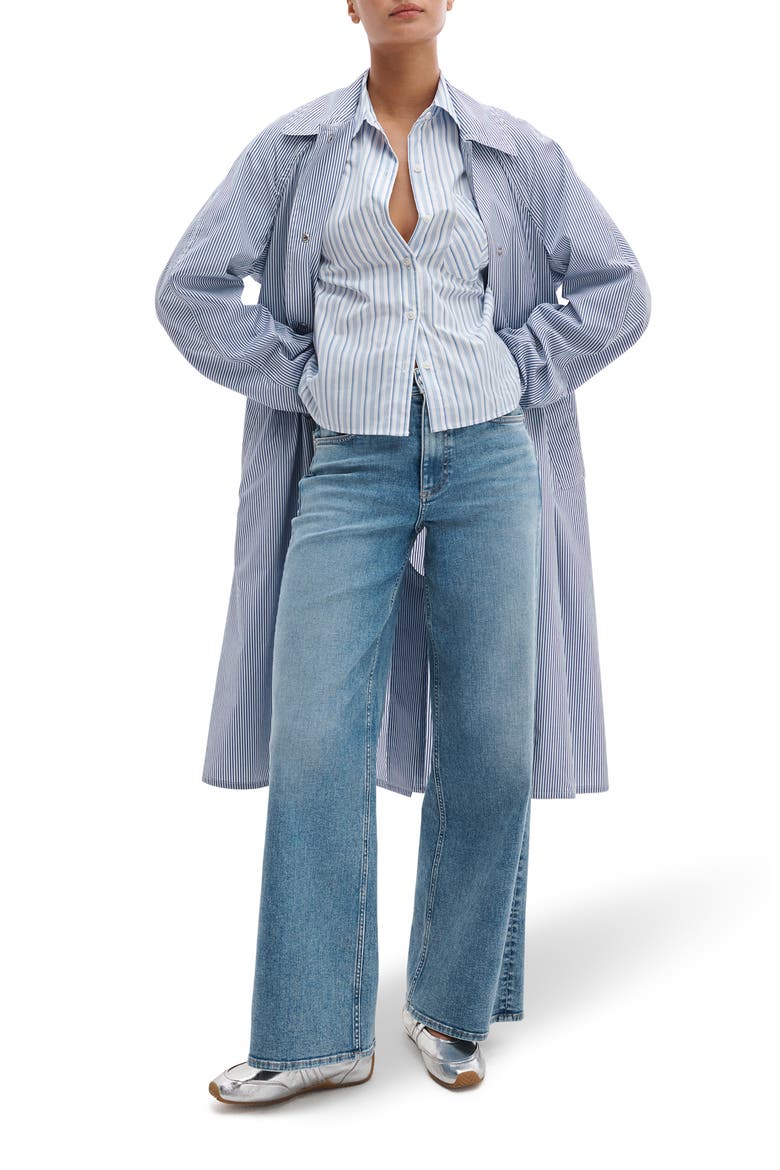 Flexi Andi High Waist Wide Leg Jeans, Alternate, color, LYON