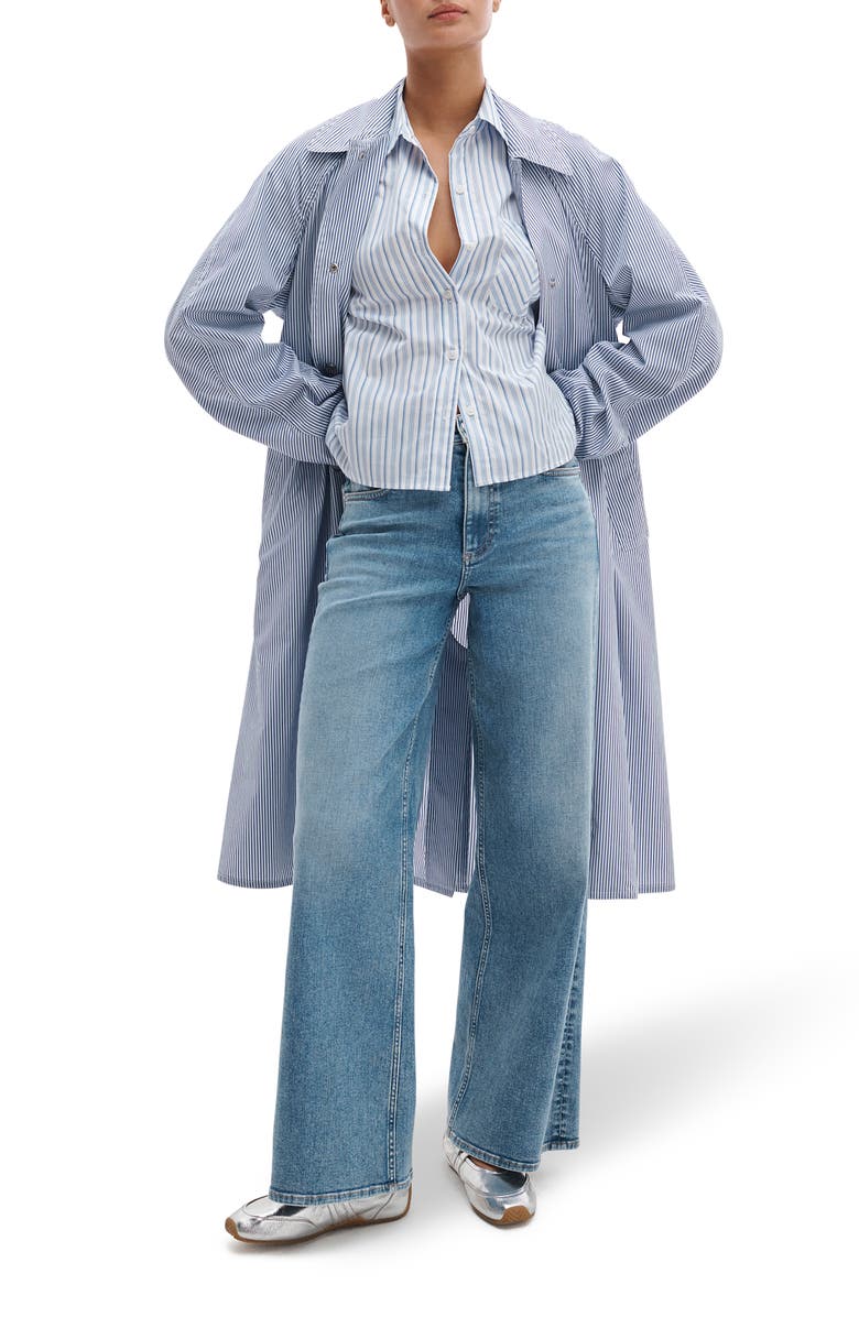 rag & bone Flexi Andi High Waist Wide Leg Jeans, Alternate, color, Lyon