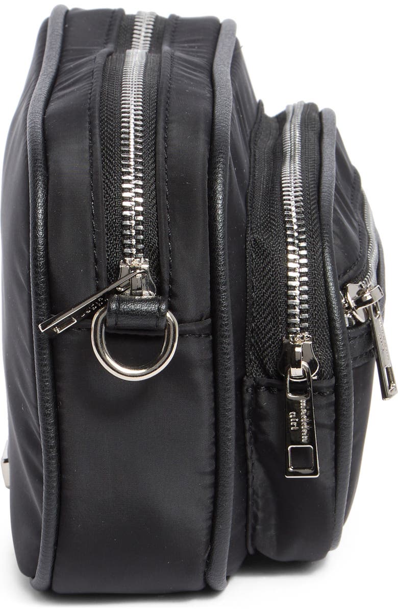 Madden Girl Nylon Camera Bag, Alternate, color, Black