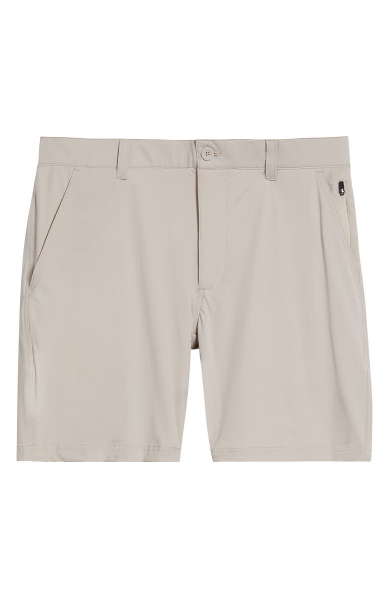 Swannies Fairway 8-Inch Flat Front Stretch Golf Shorts, Alternate, color, Tan