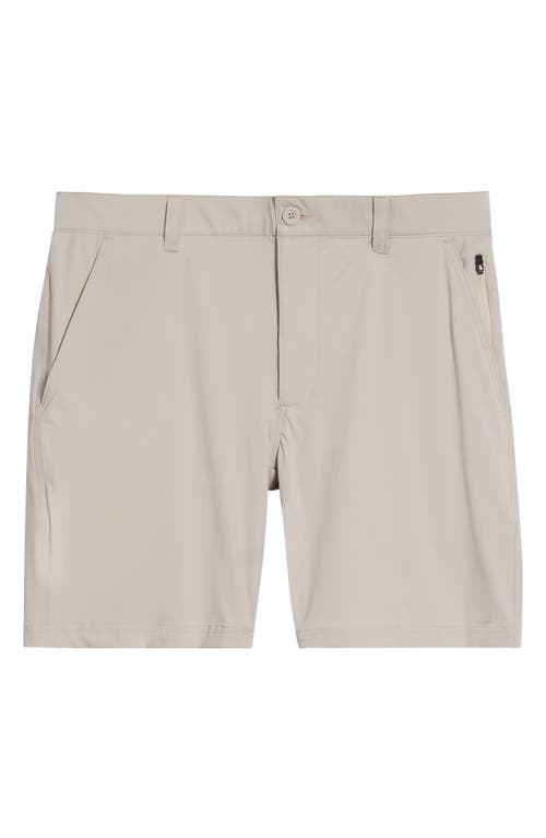 Swannies Fairway 8-inch Flat Front Stretch Golf Shorts In Tan