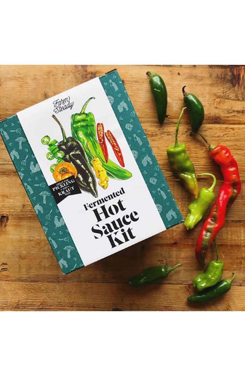 Brooklyn Brew Shop Hot Sauce Kit, Alternate, color, Teal