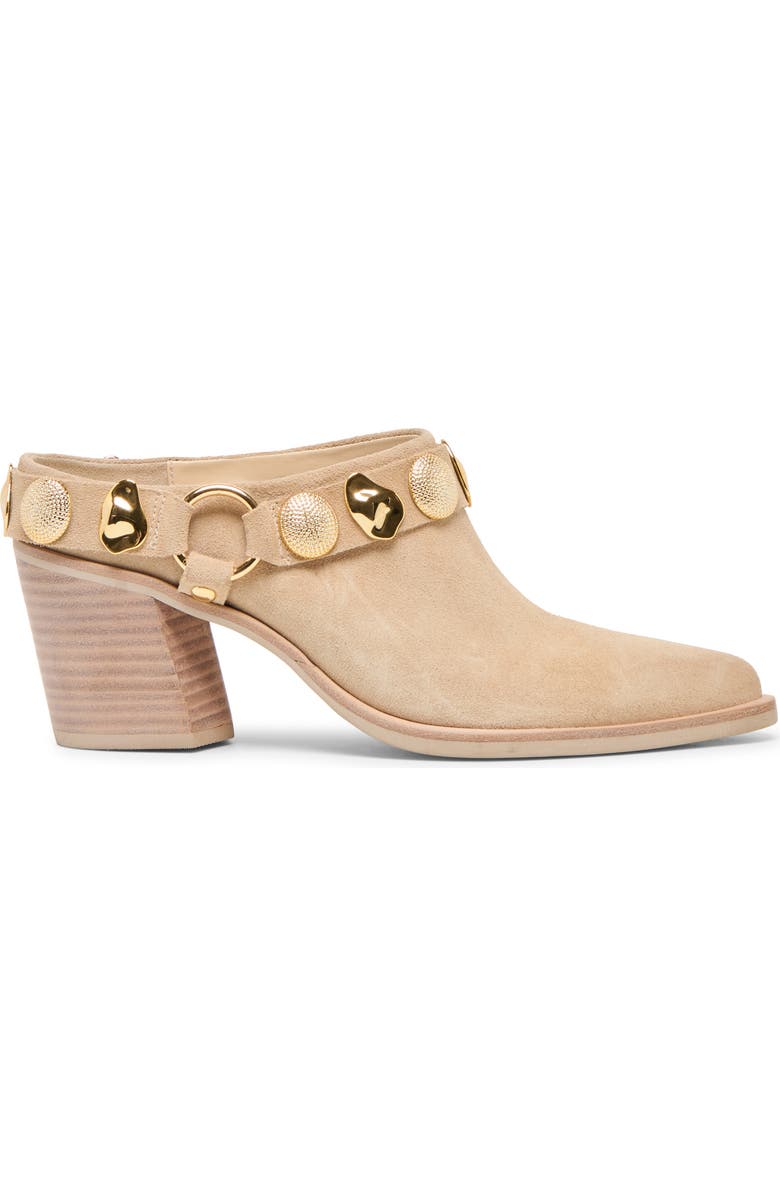 Dolce Vita Kanyon Studded Suede Mule, Alternate, color, Dune Suede