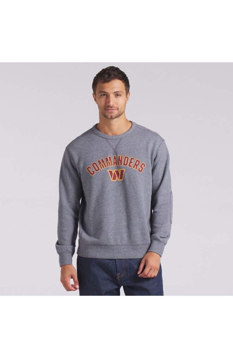 FANATICS Men's Fanatics  Heather Gray Washington Commanders Loop Terry Pullover Sweatshirt, Alternate, color, 