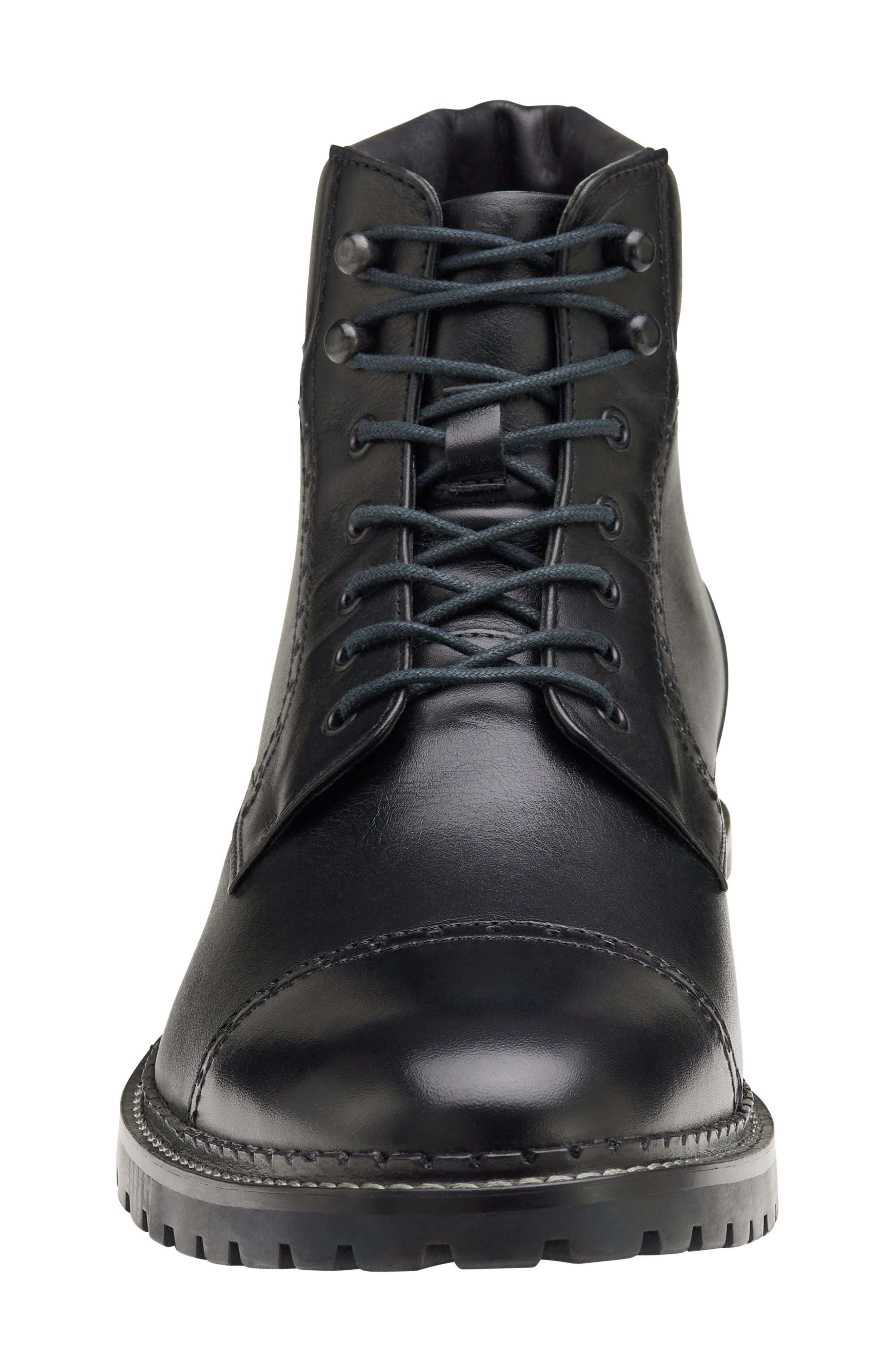 Johnston & Murphy Garrison Cap Toe Boot, Alternate, color, 