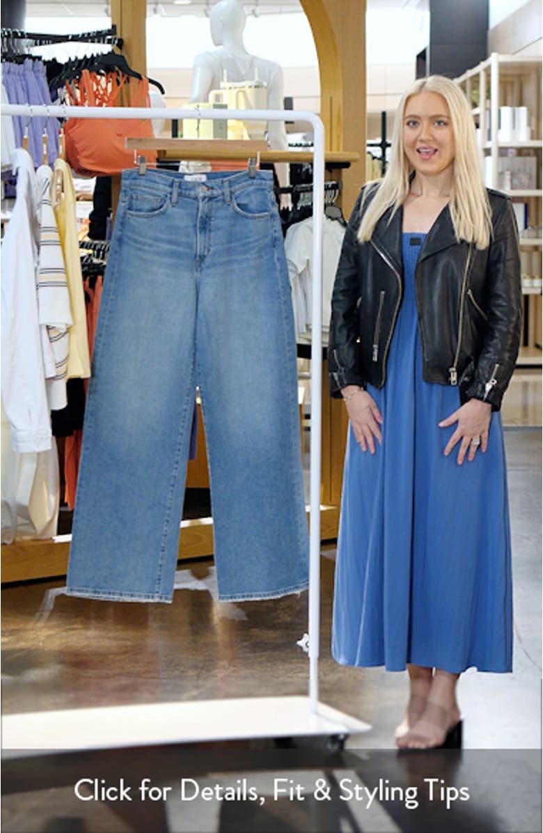 The Mia High Waist Wide Leg Jeans, sales video thumbnail