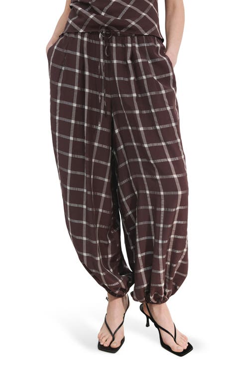 Drawstring Balloon Pants