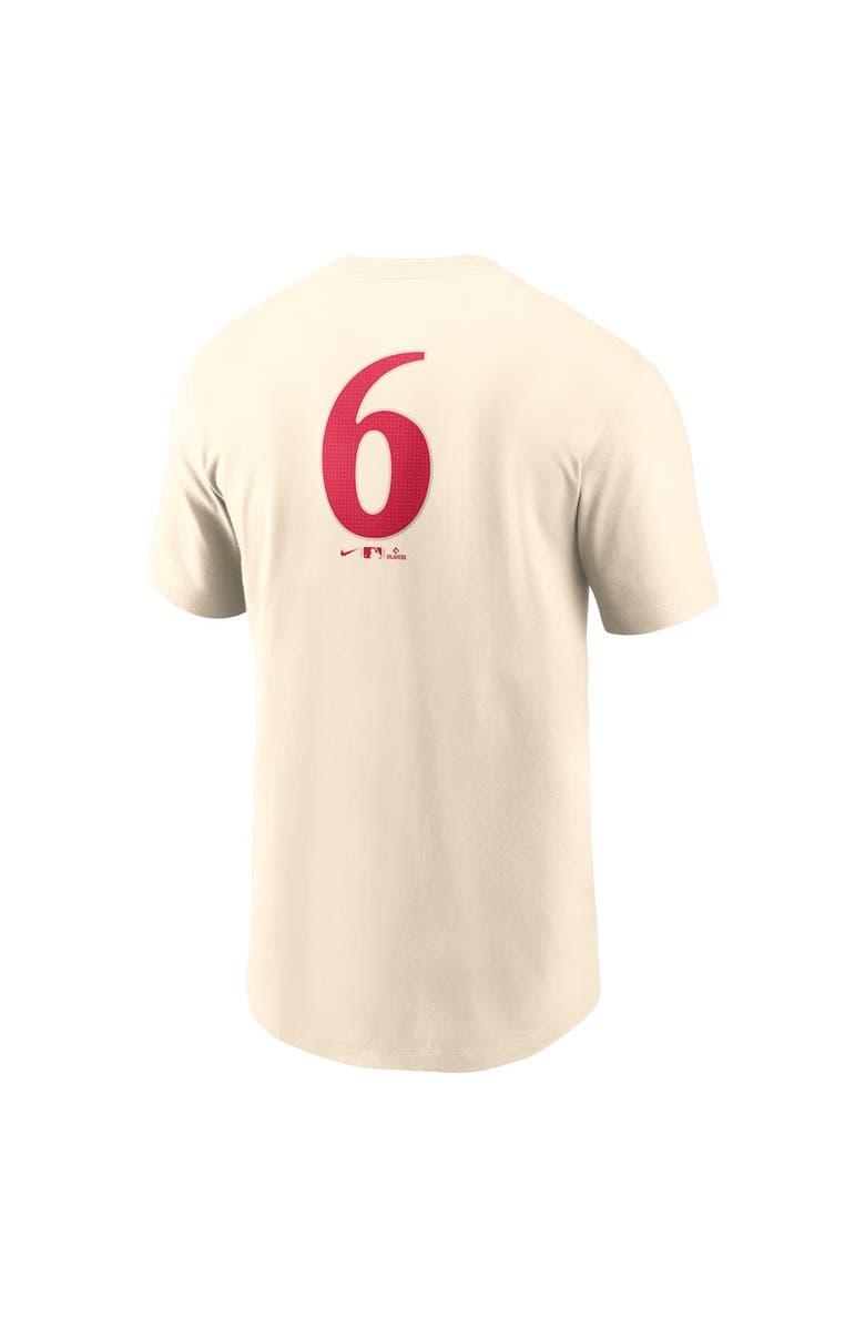 Nike Men's Nike Josh Jung Natural Texas Rangers 2025 City Connect Fuse Name & Number T-Shirt, Alternate, color, Natural