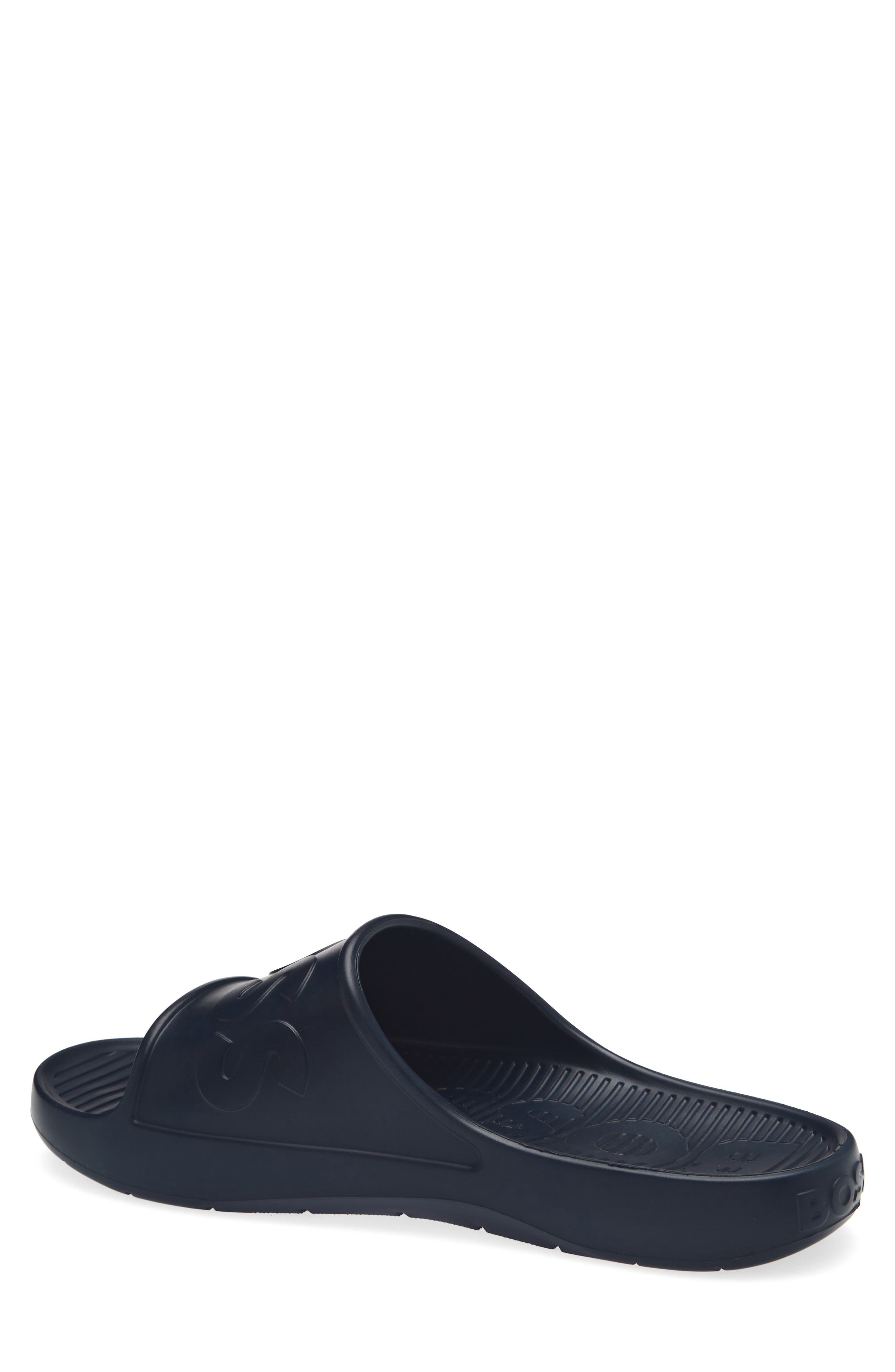 BOSS Darian Slide Sandal, Alternate, color, Dark Blue