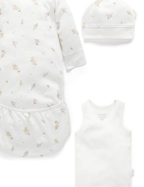 Purebaby Newborn Hospital Gift Pack 6 Piece In Neutral