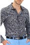  Skull Paisley Grey