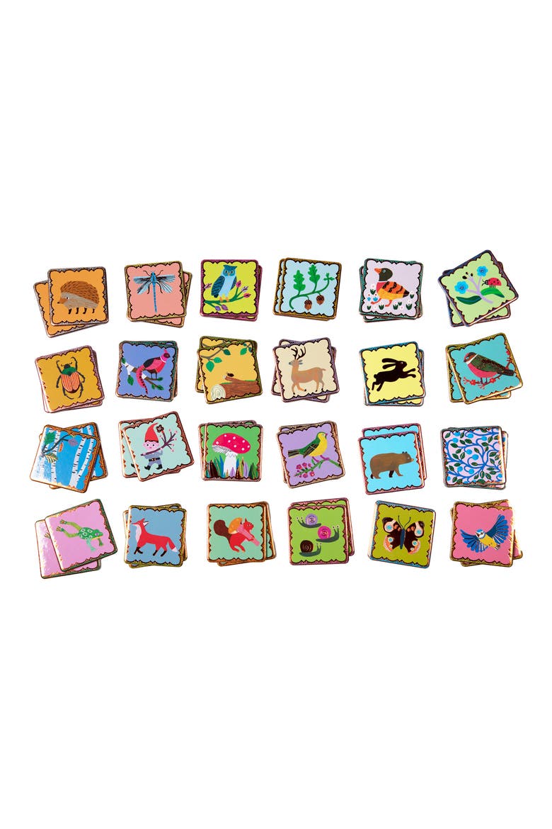 Woodland Shiny Memory Card Game, Alternate, color, MULTI