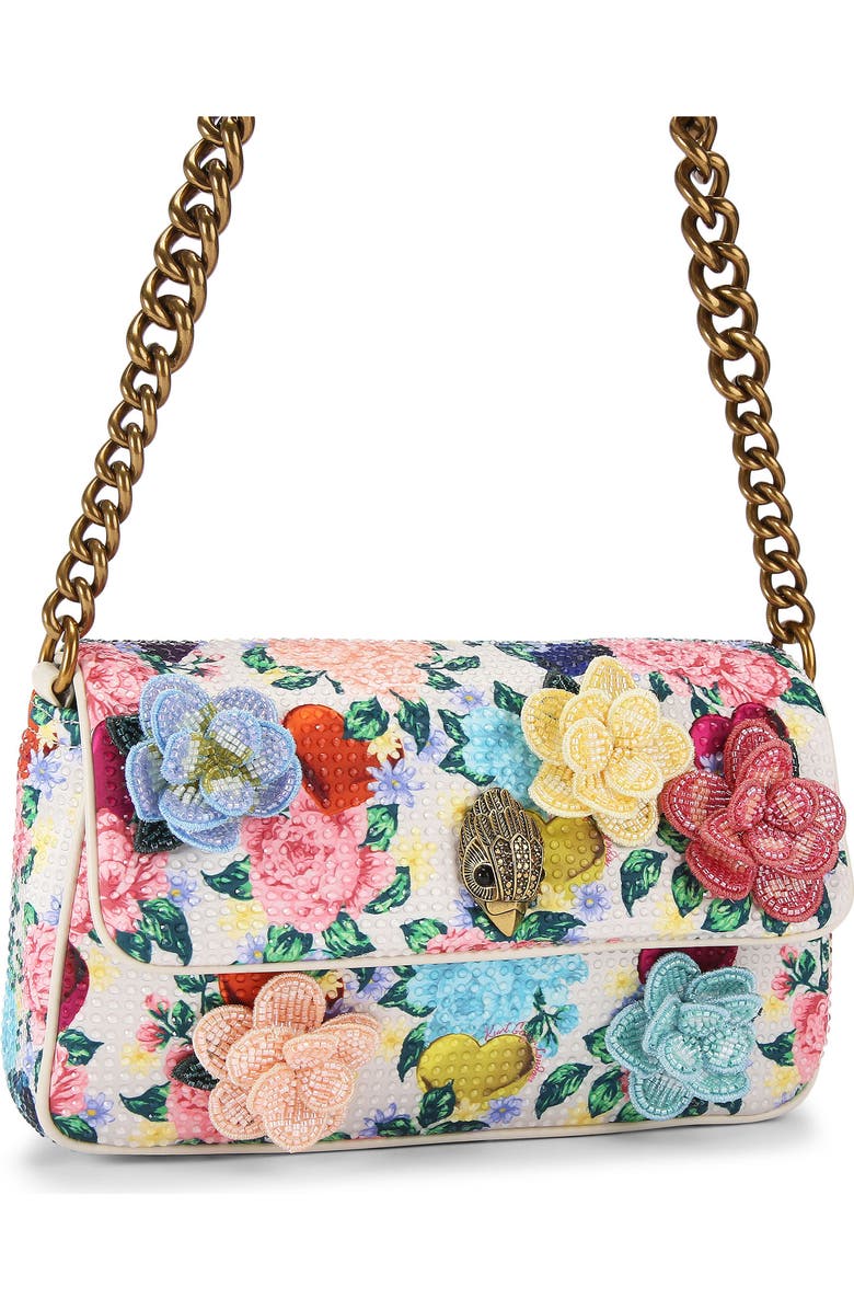 Kurt Geiger London Small Kensington Convertible Shoulder Bag, Alternate, color, Open White