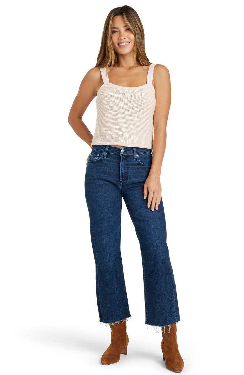 Splendid Claudia Cotton Sweater Tank, Alternate, color, Moonstone