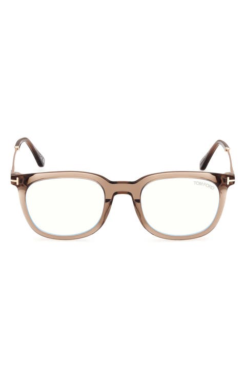 50mm Square Blue Light Blocking Glasses