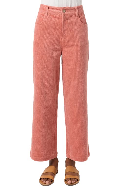 O'neill Langford High Waist Crop Corduroy Pants In Neutral