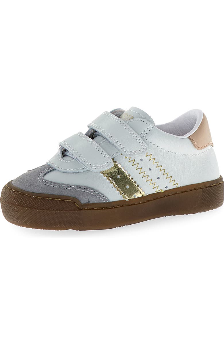 Naturino Kids' Riby Sneaker, Main, color, Grey-White-Platinum